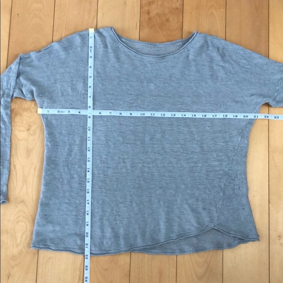 Cullen Delave Linen Sweater in Sagey-Green Grey M - Picture 8 of 8